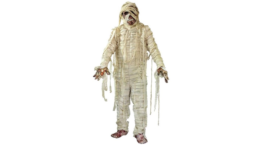 Disfrazarte de momia es perfecto para Halloween