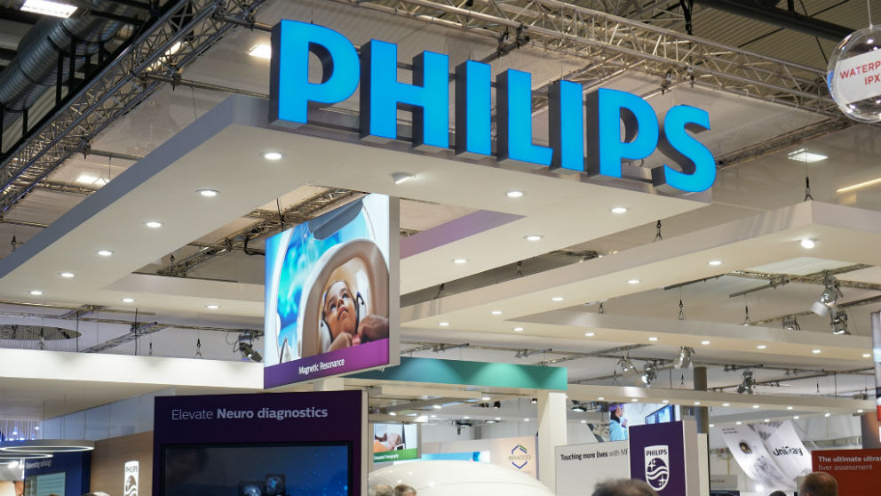 Philips obtuvo un beneficio neto de 419 millones de euros durante los primeros nueve meses de 2018