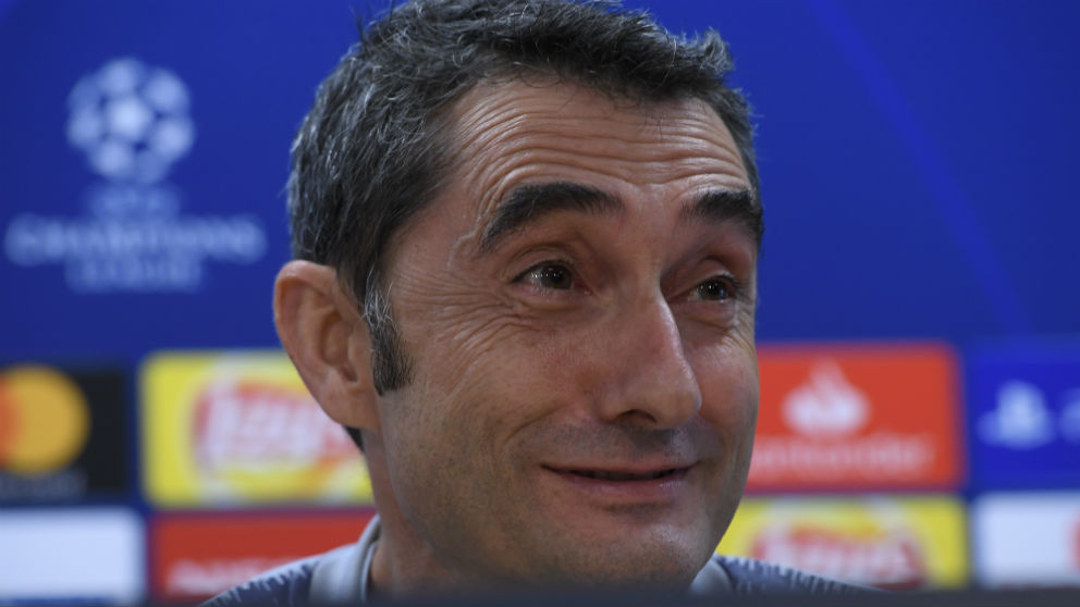 Valverde analiza el partido ante el Inter. (AFP)