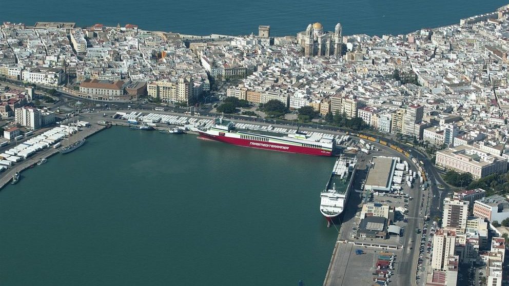 Muelle de Cádiz.