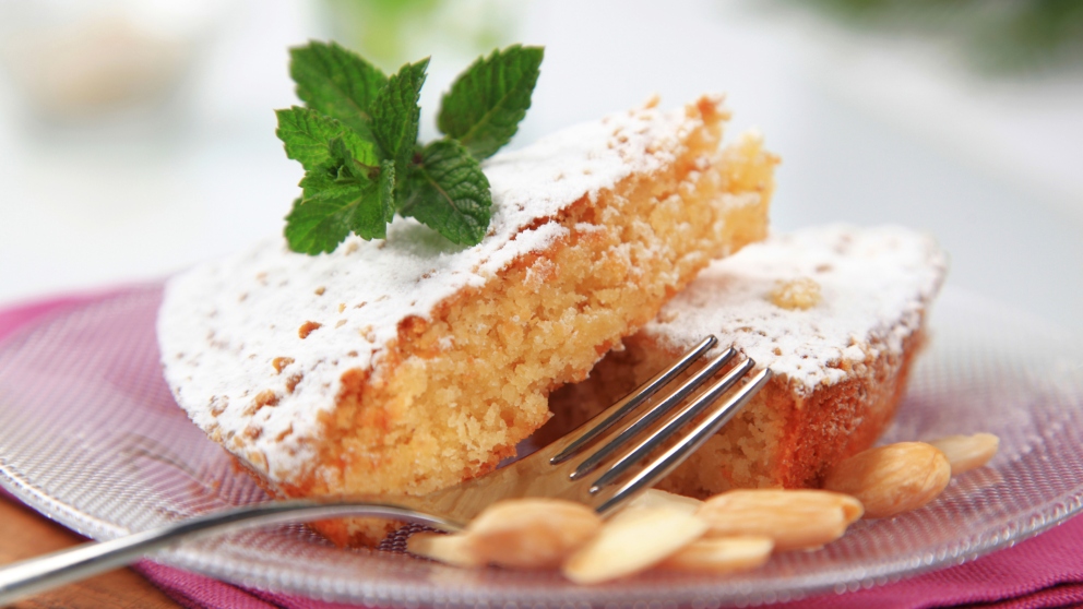 Receta de bizcocho de almendra