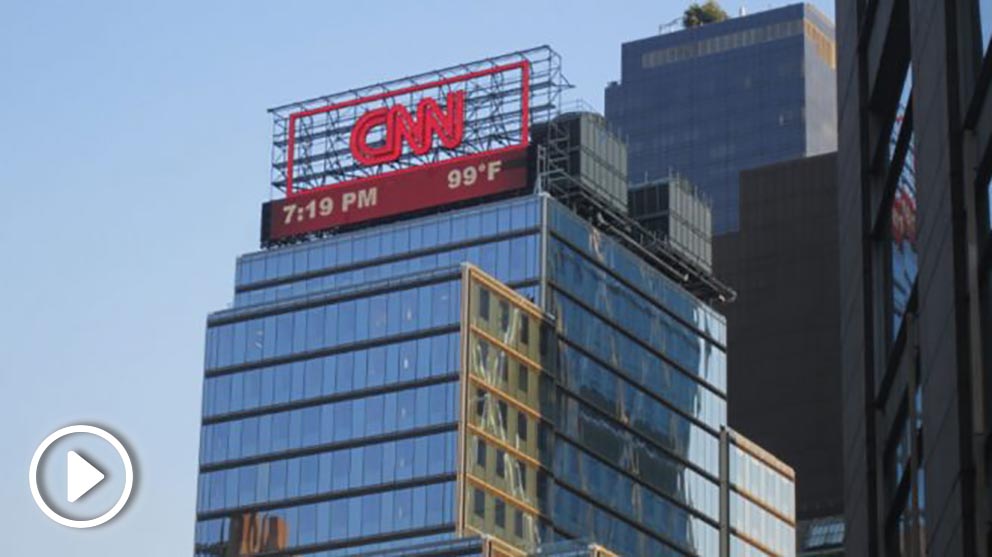 Oficinas de la CNN en Nueva York
