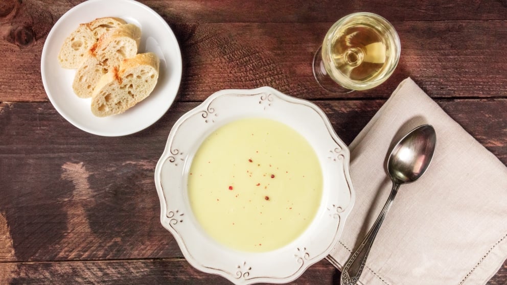 Receta de crema de coliflor y nabos