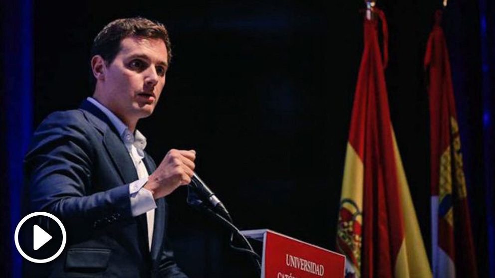 Albert Rivera este jueves (RRSS).