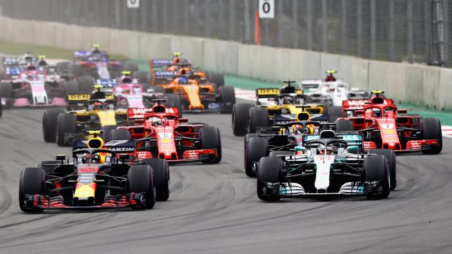 Lewis Hamilton se hizo con el pentacampeonato del mundo en el GP de México (Getty)