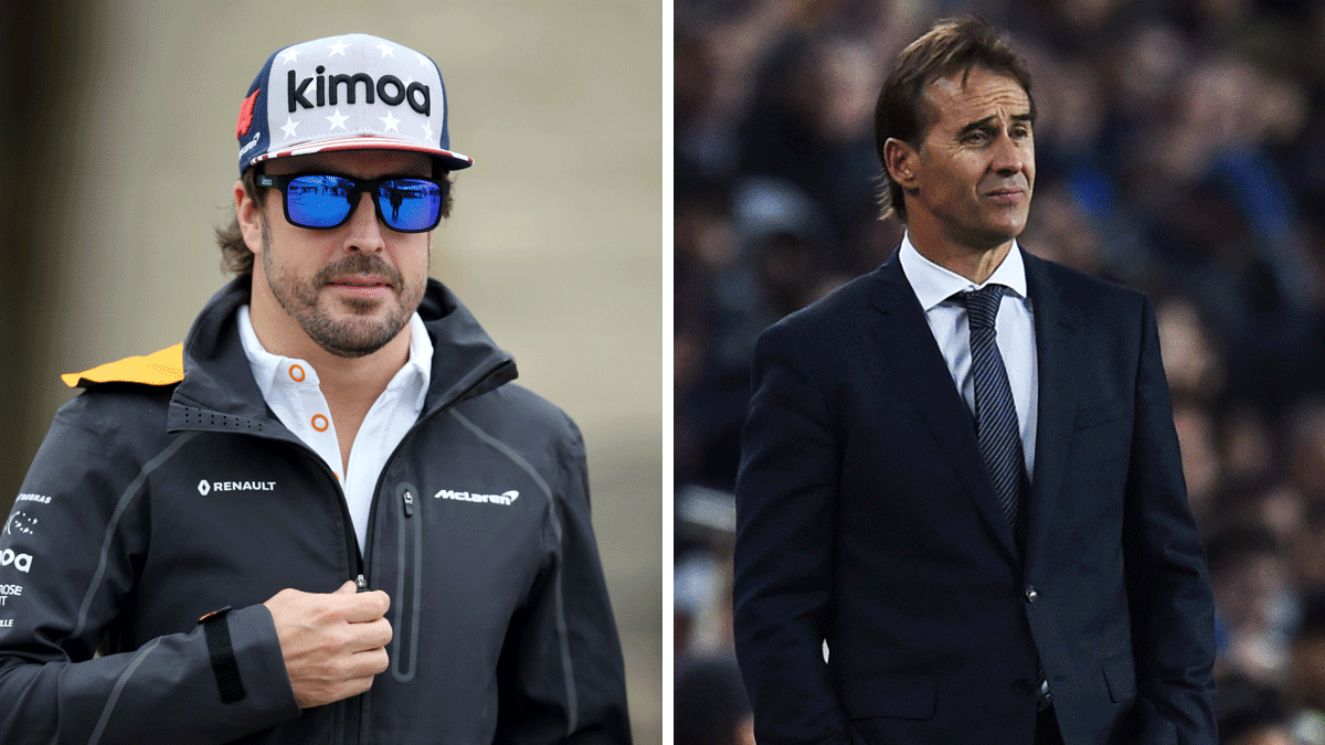 Fernando Alonso ‘se pica’ con un tuitero por el despido de Lopetegui