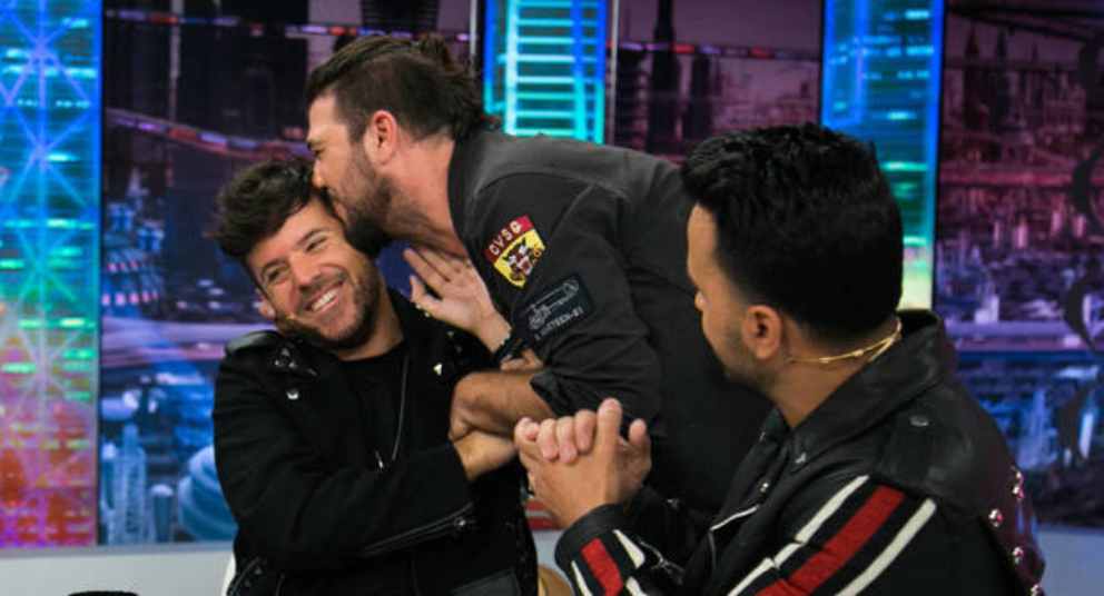 Pablo López, Antonio Orozco y Luis Fonsi en ‘El Hormiguero’