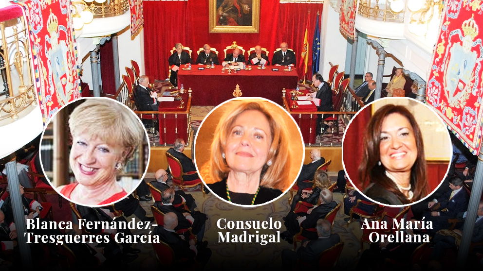 La Real Académica de Jurisprudencia amplía el número de miembros y se renueva con 5 mujeres