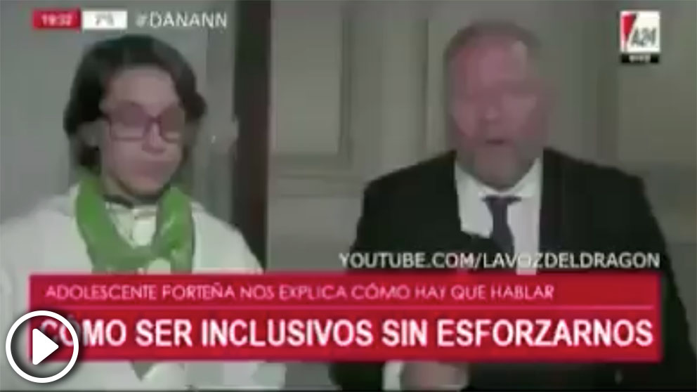 Un vídeo de la TV argentina se burla de quienes imponen el «lenguaje inclusivo».