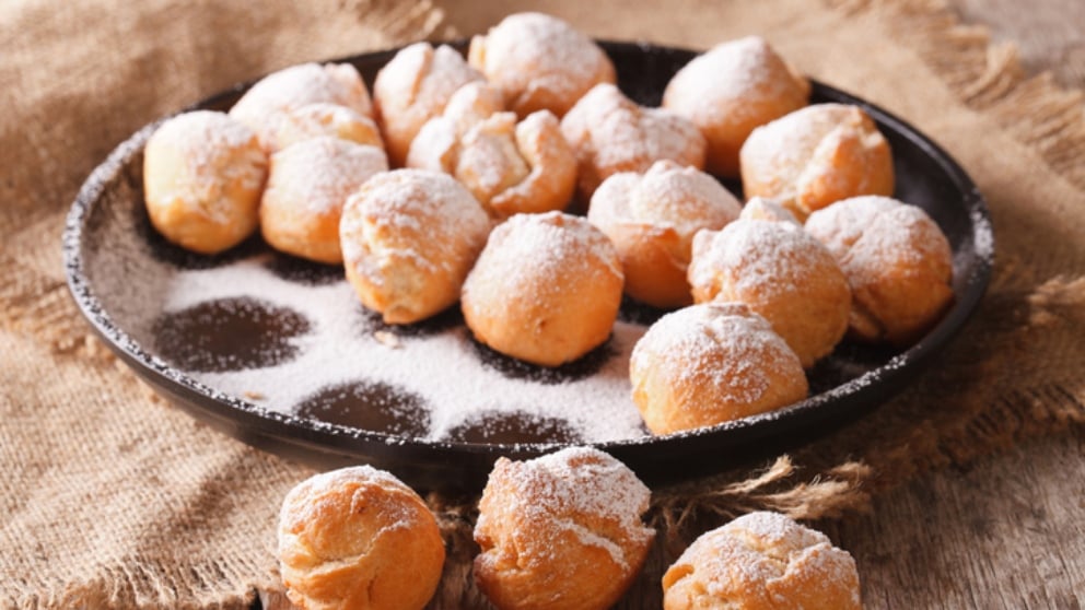 Receta de buñuelos de naranja