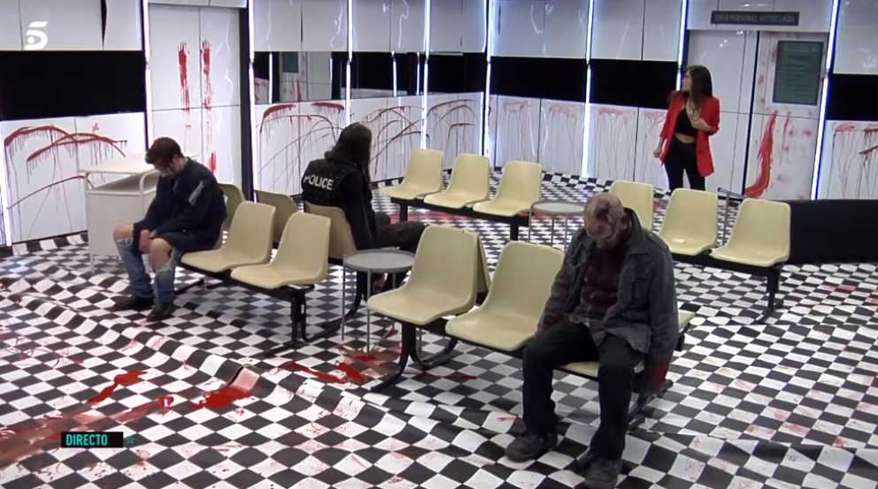 Miriam en el túnel del terror en ‘GH VIP 2018’