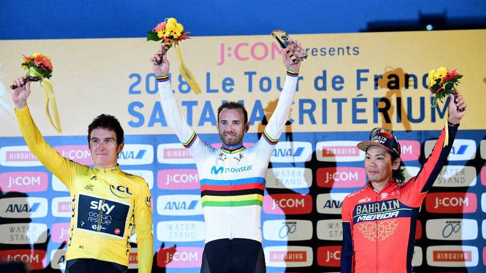 Valverde puso fin a un año mágico ganando en Japón. (AFP)