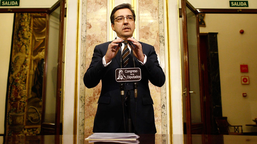 Iñigo Allí, portavoz de UPN en el Congreso de los Diputados. Foto: Europa Press