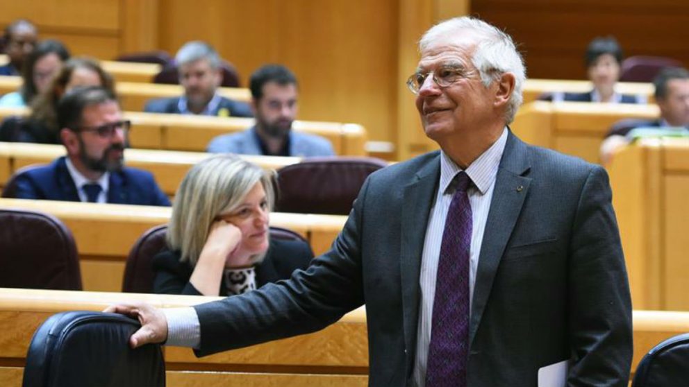 Josep Borrell en el Senado (EFE).