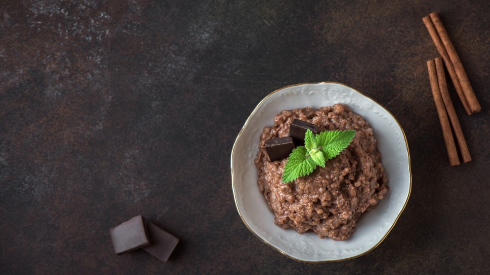 Receta de arroz con chocolate