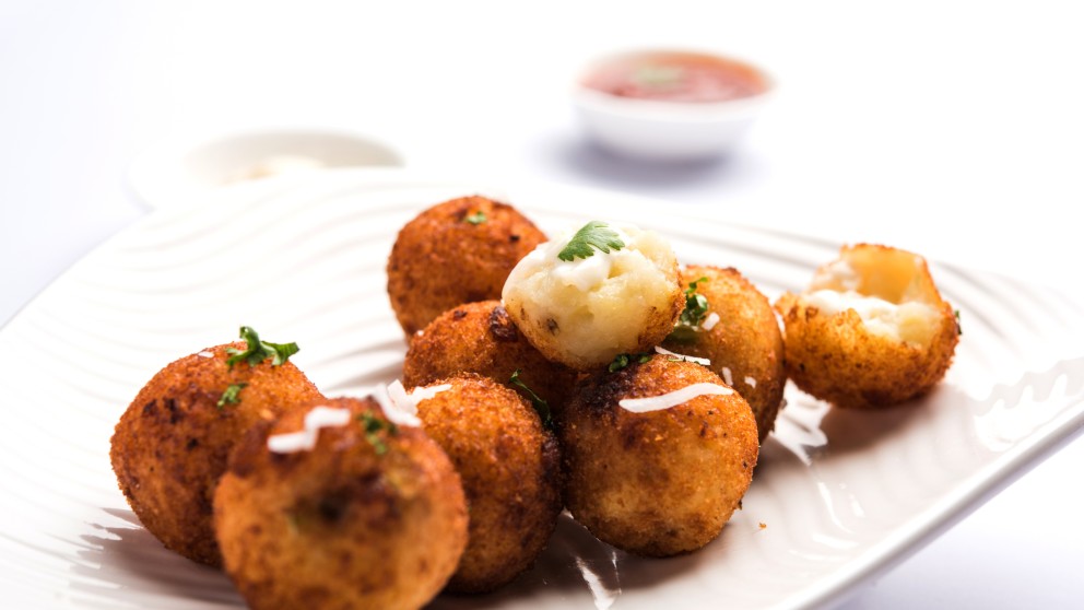 Receta de croquetas de pollo sin bechamel