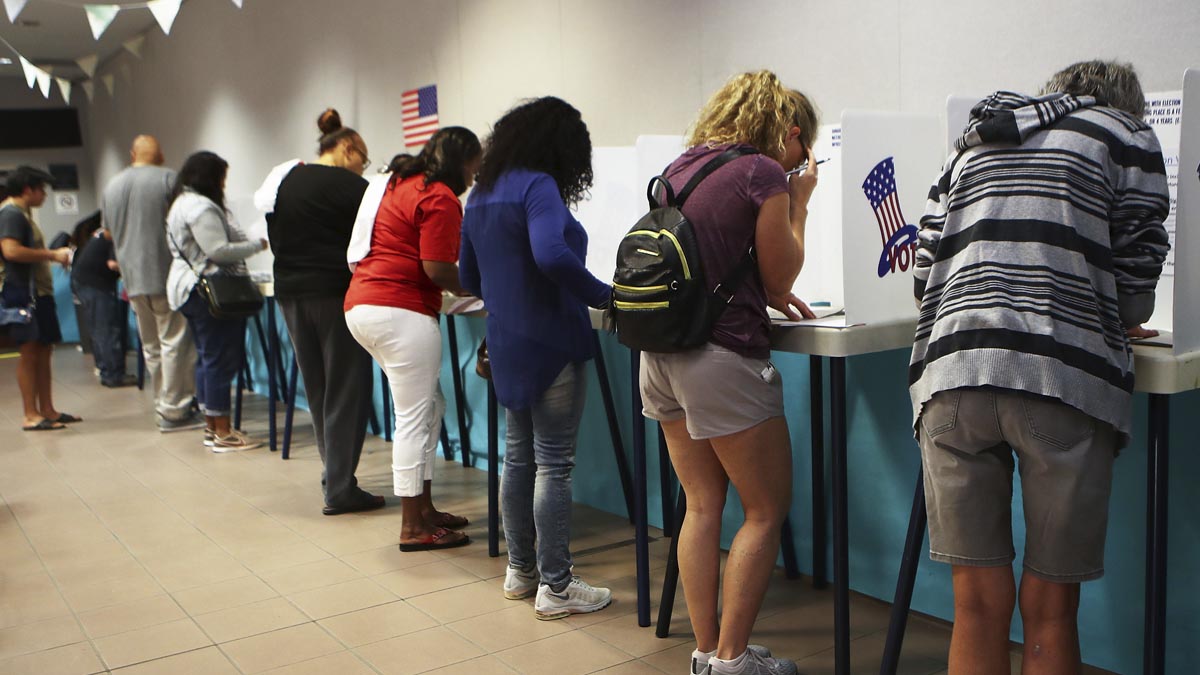 Elecciones legislativas Estados Unidos 2018. Foto: AFP