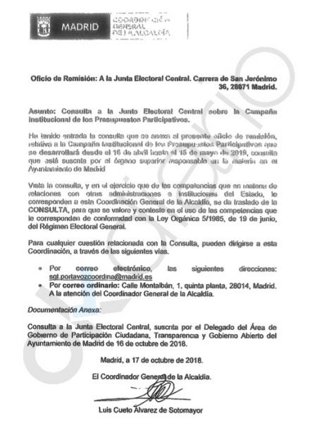 Primera página de la consulta. (Clic para la decargar completa)