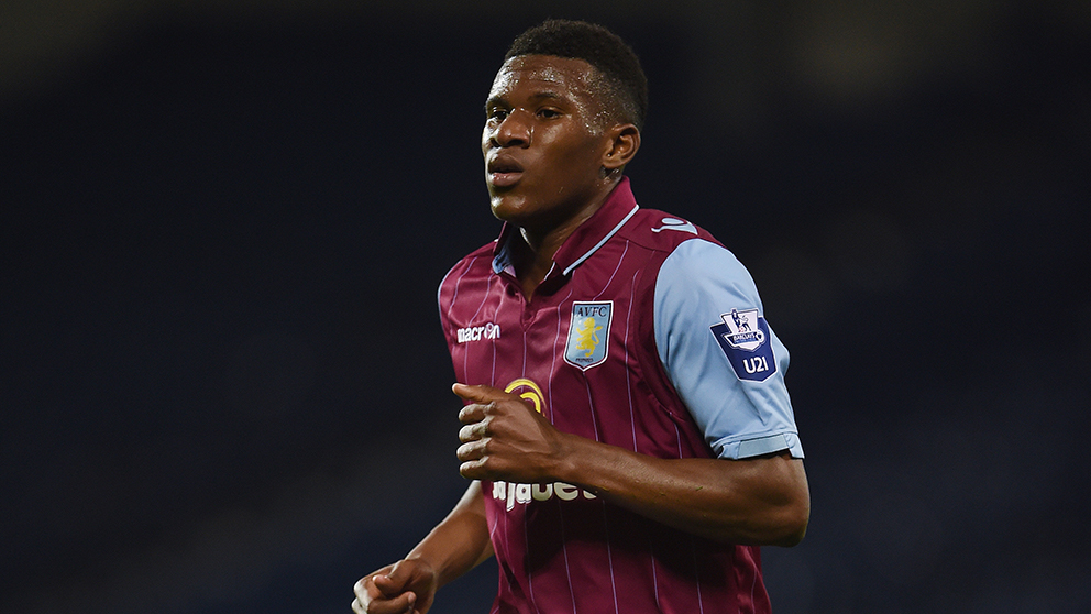 El inglés Riccardo Calder en su etapa en el Aston Villa. (Getty)