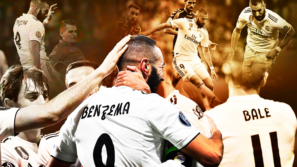 Benzema ha superado temporalmente su sequía goleadora.