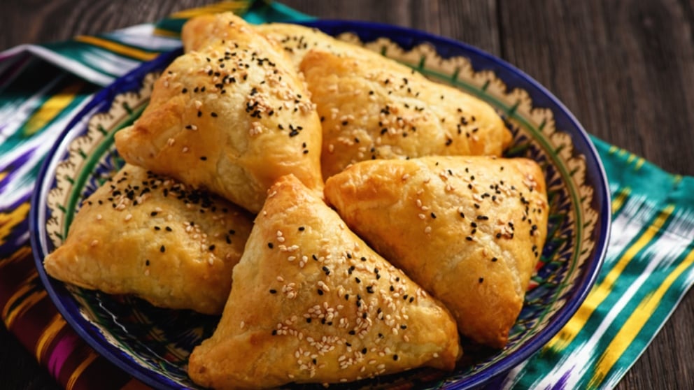Receta de samosas de pavo