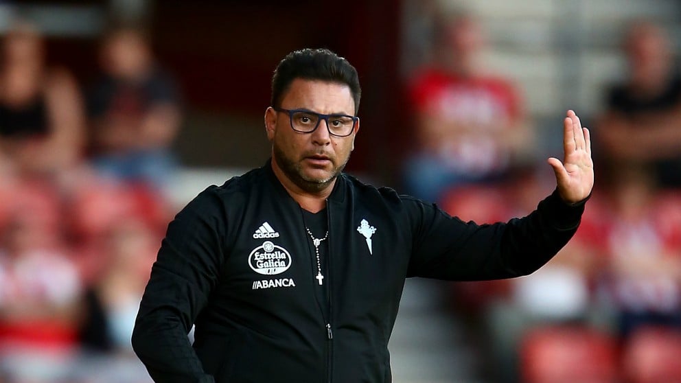 Antonio Mohamed, en un partido con el Celta. (Getty)