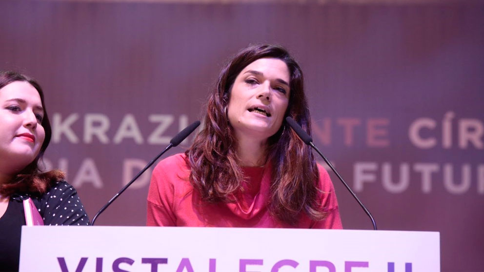 Clara Serra, número dos de Iñigo Errejón en Podemos Madrid. Foto: Europa Press
