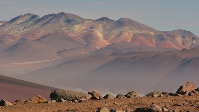 lluvia en el desierto de Atacama