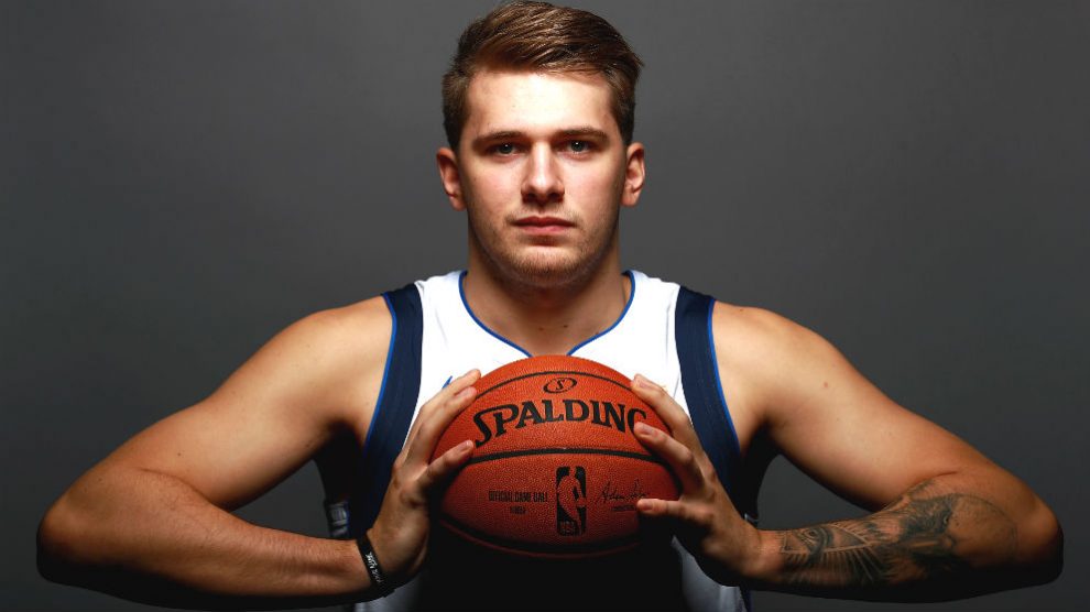 Luka Doncic, ‘rookie’ de los Dallas Mavericks. (AFP)