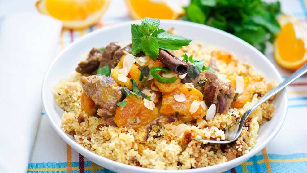 Receta de cuscús con cordero