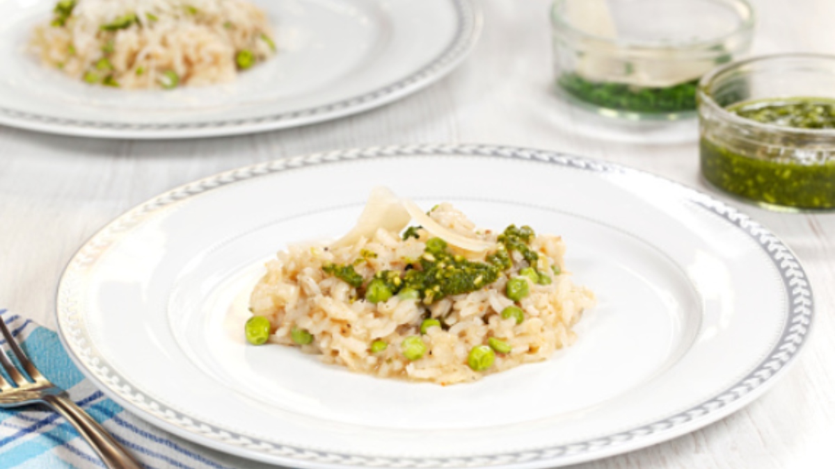 risotto pesto