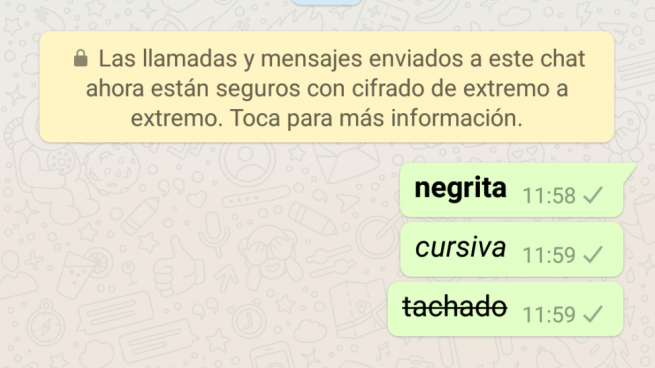 Cómo Cambiar El Formato Del Texto En Los Mensajes De Whatsapp 4226