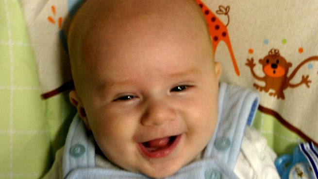 bebés ríen como primates