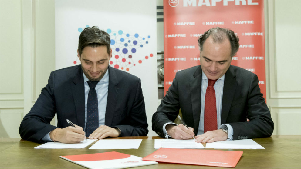 Mapfre firma un acuerdo de colaboración con la Confederación Española de Jóvenes Empresarios (Foto: Mapfre)