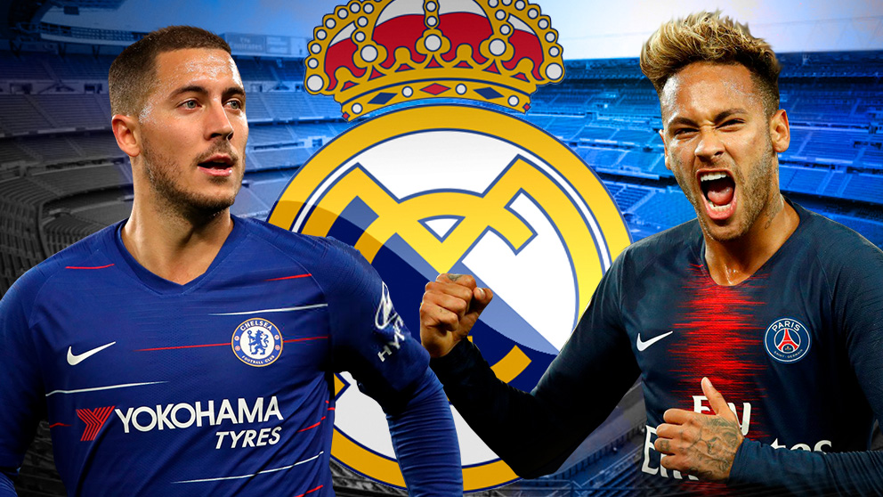 Neymar quiere jugar con Hazard.