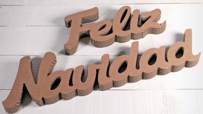 Letras De Carton 3d