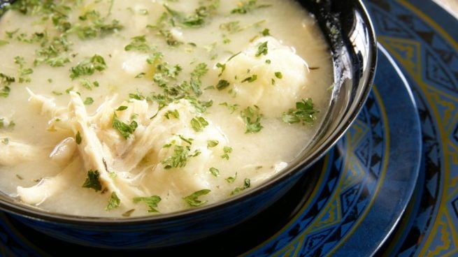 sopa de jalapeños