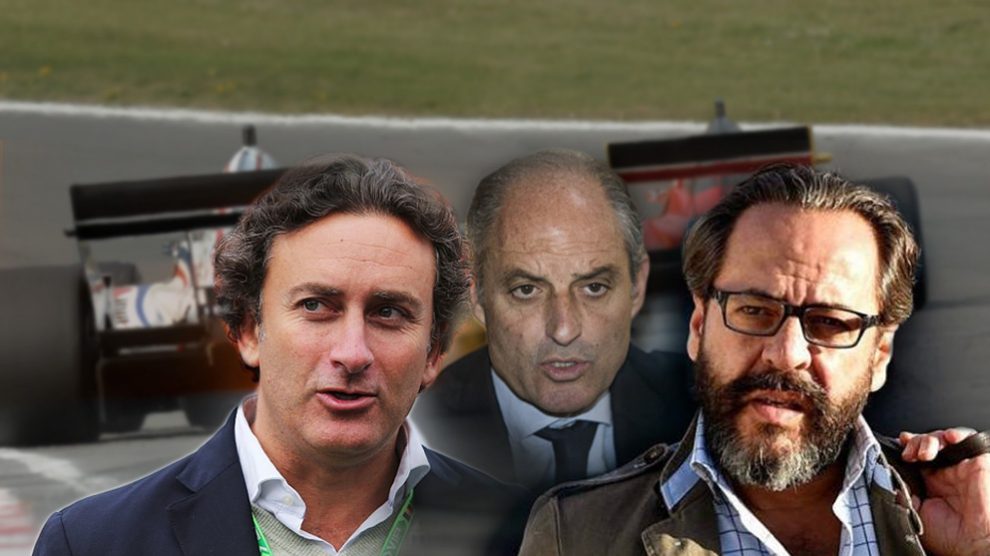 Alejandro Agag, Francisco Camps y Álvaro Pérez, el Bigotes.