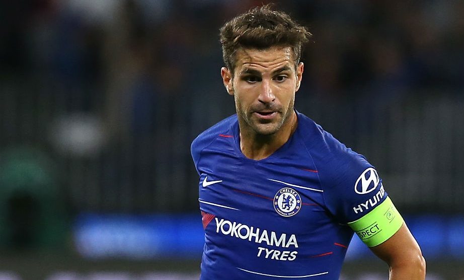 Cesc Fábregas durante un partido con el Chelsea. (Getty)