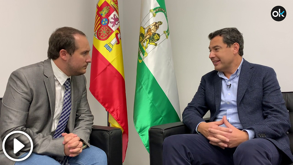 OKDIARIO entrevista al candidato del PP a las elecciones andaluzas 2018, Juanma Moreno