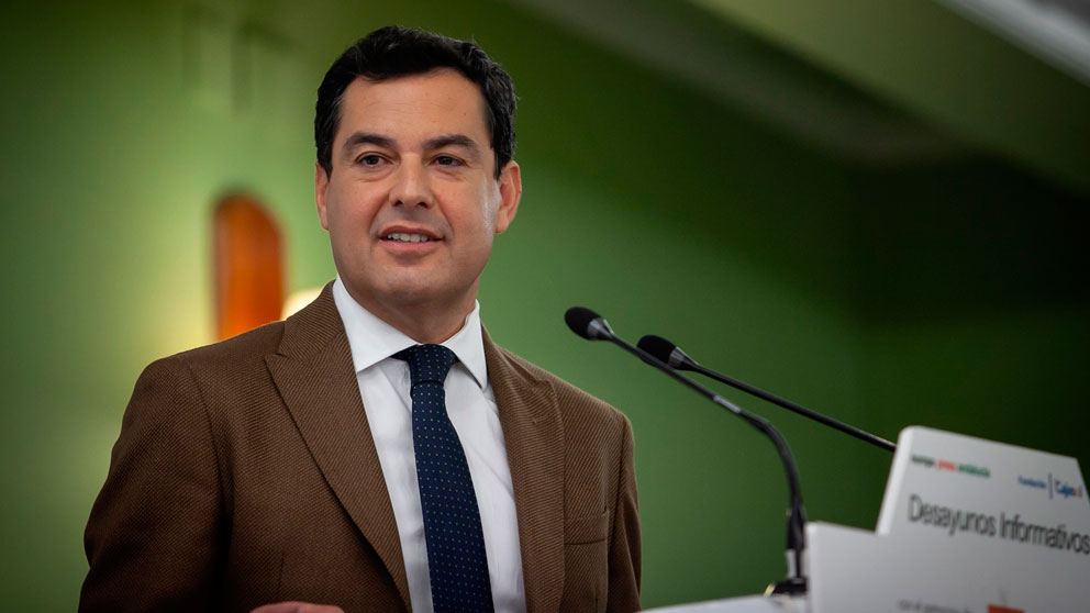 El presidente del PP andaluz y candidato a la Presidencia de la Junta, Juanma Moreno (Foto: Europa Press).