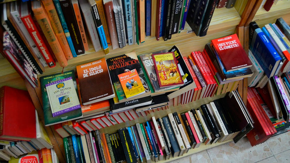 Libros expuestos en una librería de Madrid. Foto: Europa Press