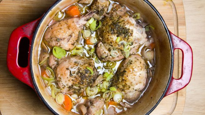 pollo a la provenzal