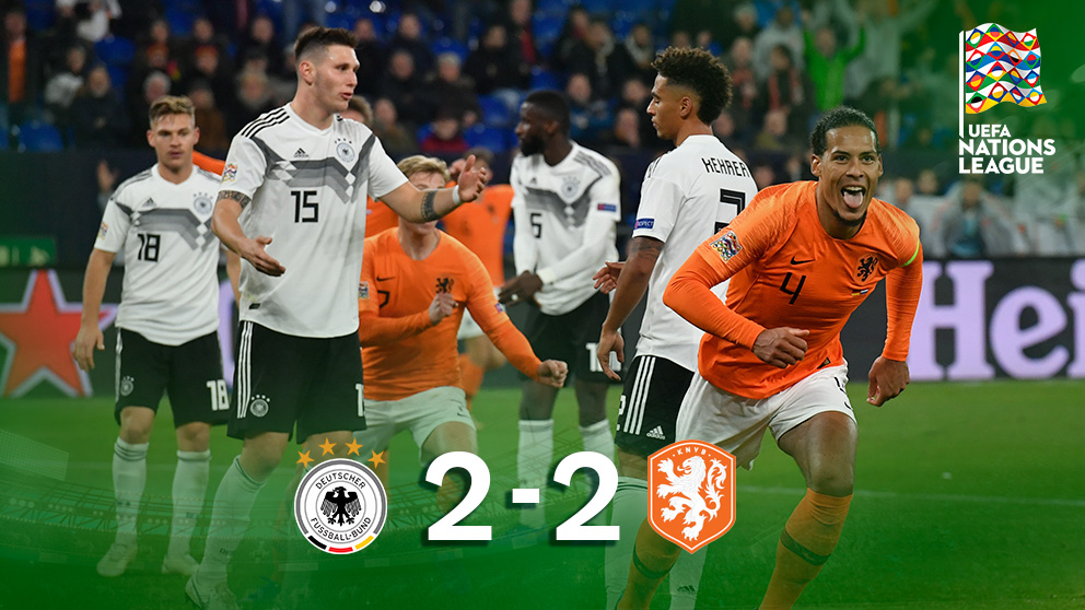 Liga de las Naciones 2018: Alemania – Holanda | Partido de fútbol hoy, en directo.