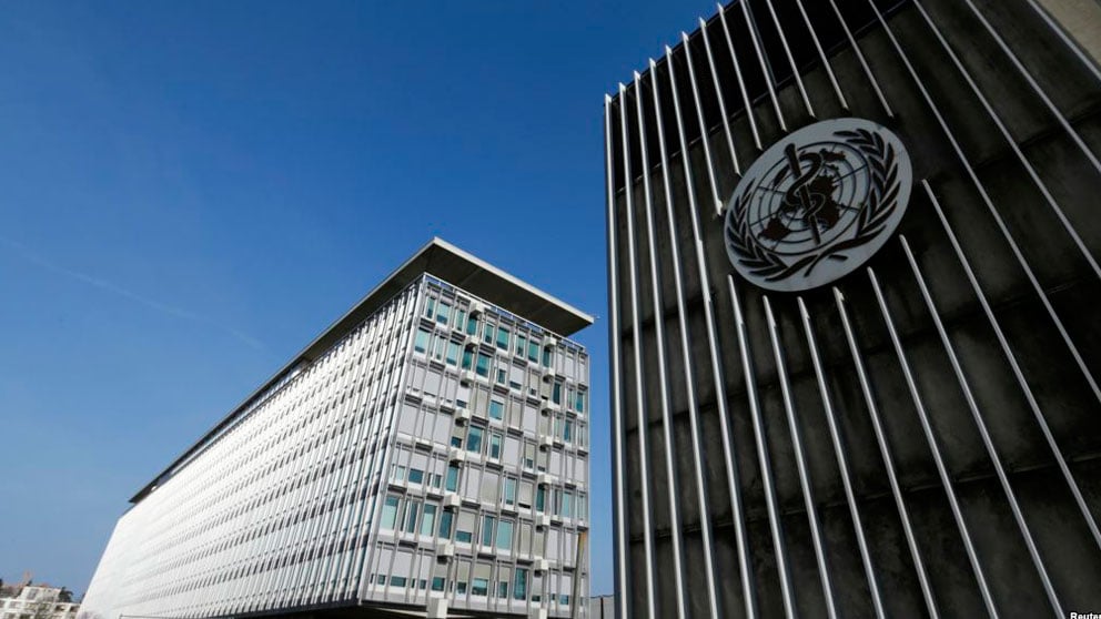 La sede de la ORganización Mundial de la Salud (OMS).