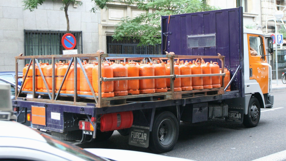 El precio de la bombona de butano subirá casi otro 5% a partir de hoy, hasta 15,33 euros (Foto: EP)