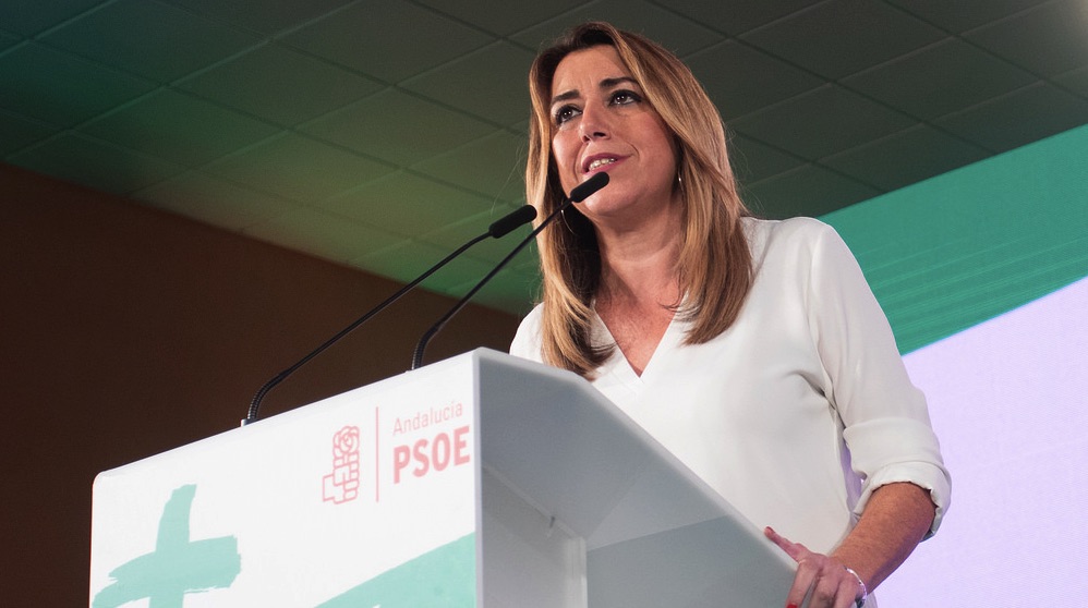 La candidata Susana Díaz. (Foto. PSOE)