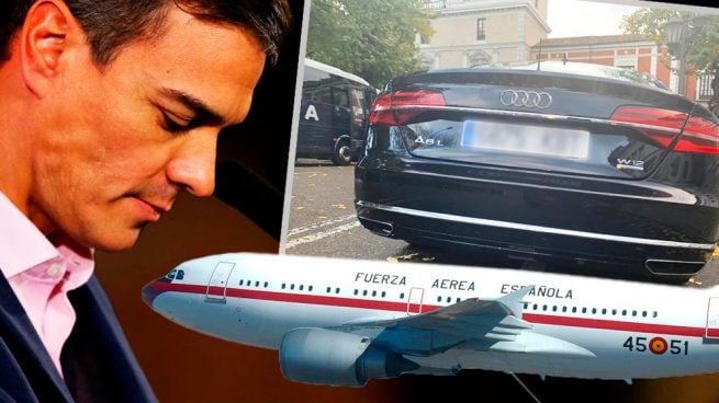 Sánchez mandó su coche oficial vacío a Valladolid para hacer los 8 kms del aeropuerto a la ciudad