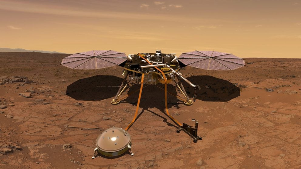 La sonda InSight de la NASA llegará a Marte