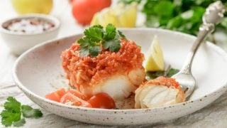 Bacalao a la mallorquina